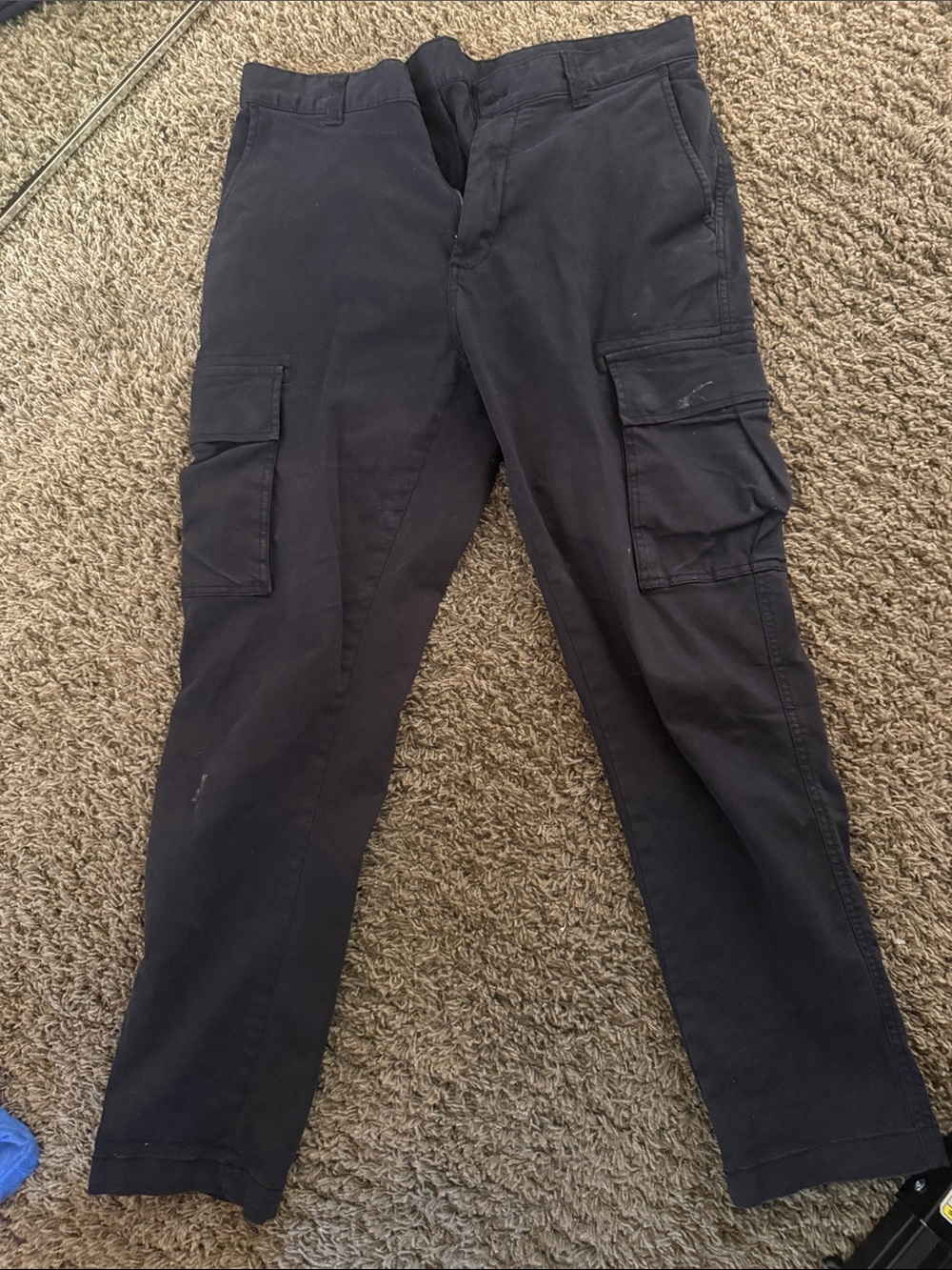 Zara Black Cargo Pants - Classic Utility Style